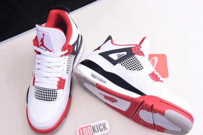 Rep TBkick Air DC7770-160 (2020) 4 Retro Jordan Red Fire 0806